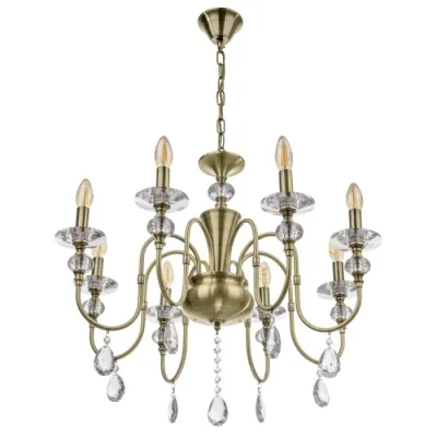 Люстра Brille BCL-710S/8 E14 AB Люстра Brille BCL-710S/8 E14 AB