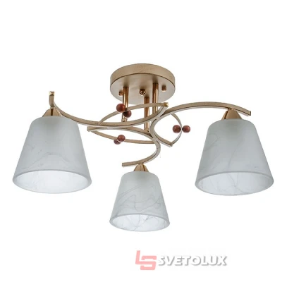 Люстра Brille LK-640S/3 E27 WH/G