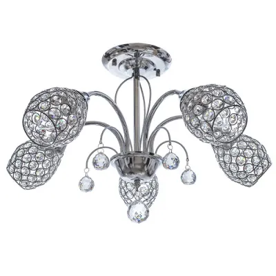 Люстра Brille BR-01 465S/5 E14 CH