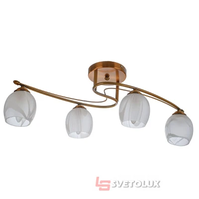 Люстра Brille LK-646S/4 E27 AB