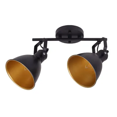 Люстра Brille HTL-302/2 E27 BK/G Люстра Brille HTL-302/2 E27 BK/G