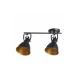 Спот Brille HTL-302/3 E27 BK/G