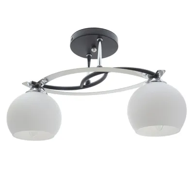 Люстра Brille LK-657S/2 E27 CH/BK