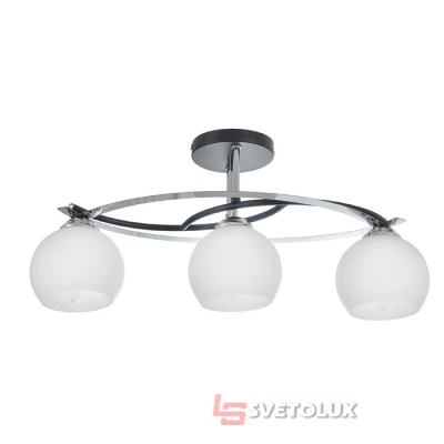 Люстра Brille LK-657S/3 E27 CH/BK