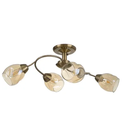 Люстра Brille LK-665S/4 E27 AB