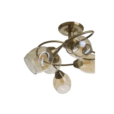 Люстра Brille LK-665S/6 E27 AB