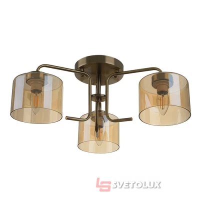 Люстра Brille LK-666S/3 E27 AB