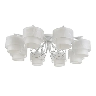 Люстра Brille BKL-499S/8 E14 CH+WT