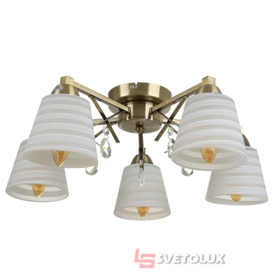 Люстра Brille LK-673S/5 E27 AB