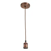 Люстра лофт подвес HD-120S/1 E27 Copper Brille