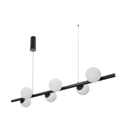 Люстра молекула подвесная LED 48W WW BK (BL-835S/6) Brille