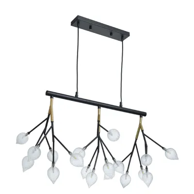 Люстра Brille BL-916S/18 G4 G/BK