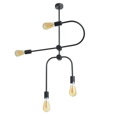 Люстра Brille BL-943S/4 E27 BK