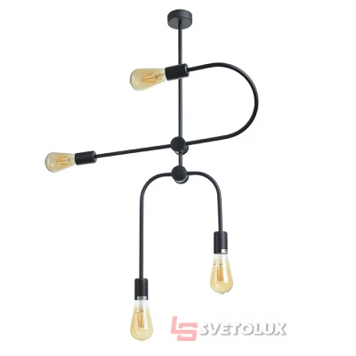 Люстра Brille BL-943S/4 E27 BK