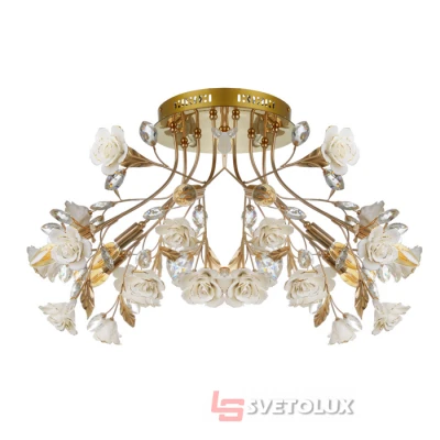 Люстра Brille BKL-524C/10 E14 GD