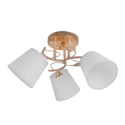 Люстра потолочная прованс направленного света на 3 плафона BKL-680S/3 E27 YLG Brille