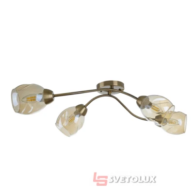Люстра Brille LK-684S/4 E27 AB 