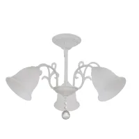 Люстра стельова 3 плафона LK-686 S/3 E27 WH Brille Люстра стельова 3 плафона LK-686 S/3 E27 WH Brille