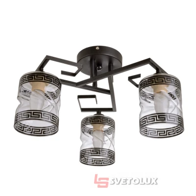 Люстра Brille LK-688C/3 E27 BK 