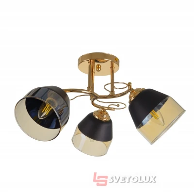 Люстра потолочная 3 плафона LK-689S/3 E27 G Brille