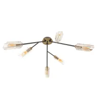 Люстра LK-698S/6 E14 AB+BK Люстра LK-698S/6 E14 AB+BK