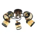 Люстра Brille LK-706S/5 E27 BK+FG