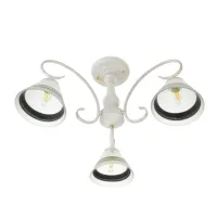 Люстра трьохрожкова з матовими плафонами LK-707S/3 E27 WHG Brille Люстра трьохрожкова з матовими плафонами LK-707S/3 E27 WHG Brille