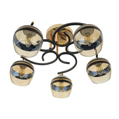 Люстра потолочная в спальню E27 60W G (LK-716S/5) Brille