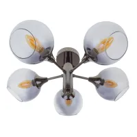 Люстра LK-720S/5 E14 BK+CH Люстра LK-720S/5 E14 BK+CH