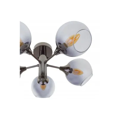 Люстра LK-720S/5 E14 BK+CH Люстра LK-720S/5 E14 BK+CH