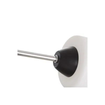 Современная люстра на 5 лампочек LK-724S/5 E27 BK/CH