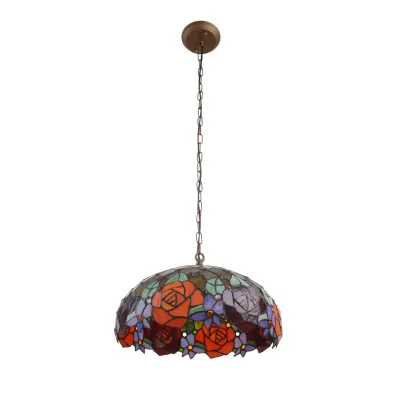 Люстра Тиффани на две лампы BR-648S/16-2 E27