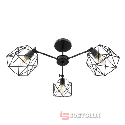 Люстра BL-788S/3 E27 BK