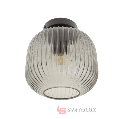 Люстра с рельефным плафоном BR-01 476C/1 E27 SBK