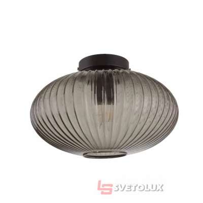 Люстра с рельефным плафоном BR-01 477C/1 E27 SBK