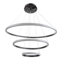 Сучасна світлодіодна люстра BR-951S/3 78W WW BK Сучасна світлодіодна люстра BR-951S/3 78W WW BK