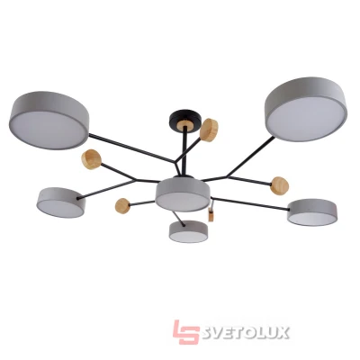Сучасна світлодіодна люстра BL-777s/6*15W WW+NW+CW