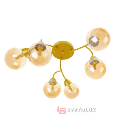 Люстра на 6 лампочек BR-01 627C/6 G9 G