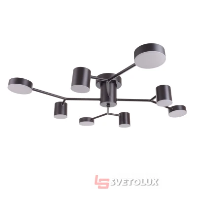 Светодиодная люстра BR-01 634/8 LED 56W BK Brille