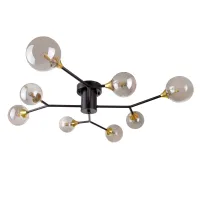 Потолочная люстра BR-01 635C/8 G9 BK/GY Brille Потолочная люстра BR-01 635C/8 G9 BK/GY Brille