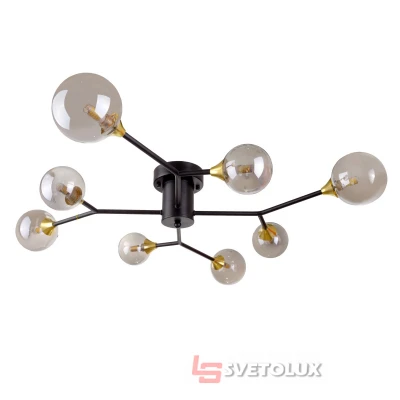 Потолочная люстра BR-01 635C/8 G9 BK/GY Brille