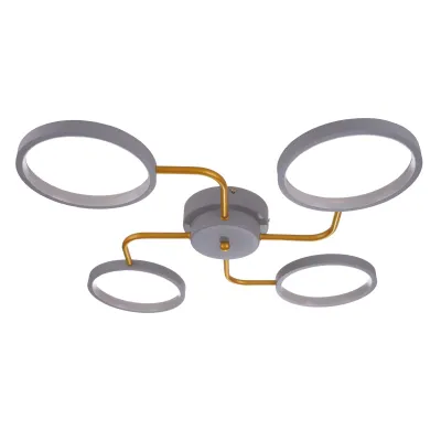 Светодиодная люстра BR-01 640C/4 LED 30W WW+NW+CW GY Brille Светодиодная люстра BR-01 640C/4 LED 30W WW+NW+CW GY Brille