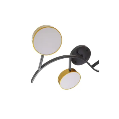 Світлодіодна люстра BR-01 642C/5 LED 75W BK/G Brille Світлодіодна люстра BR-01 642C/5 LED 75W BK/G Brille