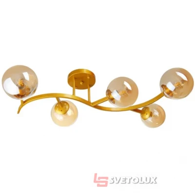 Потолочная люстра BR-01 643C/5 E27 G Brille
