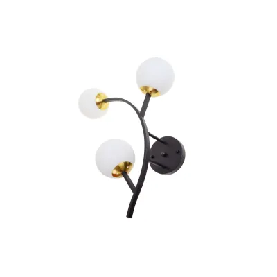 Стельова люстра BR-01 644C/3 E27 BK/WH Brille