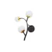 Стельова люстра BR-01 644C/3 E27 BK/WH Brille
