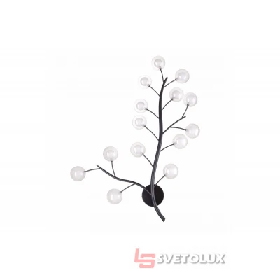Потолочная люстра на 14 лампочек BR-01 656C/14 G4 BK Brille