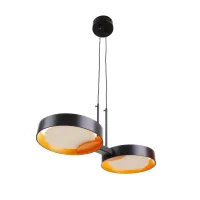 Світлодіодна люстра BR-01 666S/2 LED 10 Вт NW BK/г Brille Світлодіодна люстра BR-01 666S/2 LED 10 Вт NW BK/г Brille