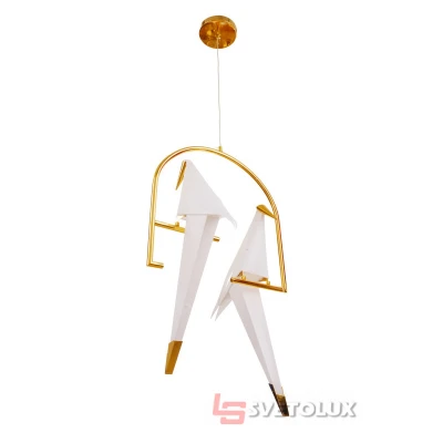 Светодиодная люстра BR-01 679S/2*6W WW G