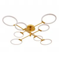 Люстра Brille BL-670C/8 90W G Люстра Brille BL-670C/8 90W G